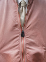 INNAT HAND-DYED BOMBER JACKET ハンドダイボンバージャケット 通販 ピンク
着用イメージ