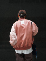 INNAT HAND-DYED BOMBER JACKET ハンドダイボンバージャケット 通販 ピンク
着用イメージ