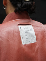 INNAT HAND-DYED BOMBER JACKET ハンドダイボンバージャケット 通販 ピンク
着用イメージ