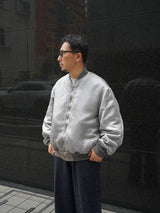 INNAT (インアット)
"HAND-DYED BOMBER JACKET"GRAY
通販
着用イメージ
