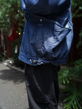 INNAT (インアット)
"DENIM HUNTER HIKER JACKET"
ONE WASH BLUE
通販
着用イメージ