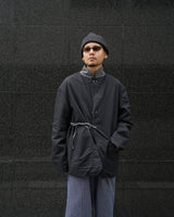 INNAT REVERSIBLE HUNTER JACKET インアット リバーシブルハンタージャケット
 通販 グレー 着用イメージ