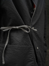 INNAT REVERSIBLE HUNTER JACKET インアット リバーシブルハンタージャケット
 通販 グレー 着用イメージ