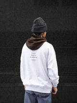 INNAT インアット HOOD STOLE フードストール 通販 ブラウン 着用イメージ