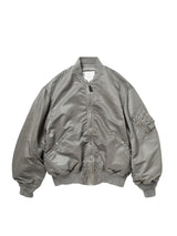 INNAT HAND-DYED BOMBER JACKET ハンドダイボンバージャケット 通販 グレー