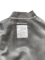INNAT HAND-DYED BOMBER JACKET ハンドダイボンバージャケット 通販 グレー