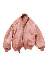 INNAT HAND-DYED BOMBER JACKET ハンドダイボンバージャケット 通販 ピンク