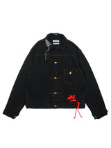 KANEI BUDO SASHIKO STITCH JK BUDO刺し子ステッチジャケット 通販 ブラック