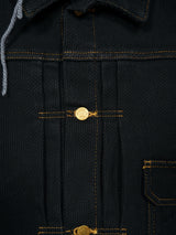 KANEI BUDO SASHIKO STITCH JK BUDO刺し子ステッチジャケット 通販 ブラック