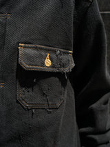 KANEI BUDO SASHIKO STITCH JK BUDO刺し子ステッチジャケット 通販 ブラック
着用イメージ