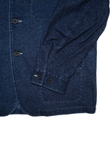 KANEMASA PHIL. 32G Denim Collarless Coveralls 32Gデニムカラーレスカバーオール 通販 バイオウォッシュ