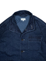 KANEMASA PHIL. 32G Denim Collarless Coveralls 32Gデニムカラーレスカバーオール 通販 バイオウォッシュ