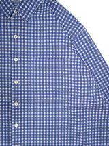 KANEMASA PHIL. 36G Wool Check Balise Shirt 36Gウールチェックバリスシャツ 通販 ブルーホワイト