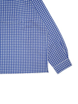 KANEMASA PHIL. 36G Wool Check Balise Shirt 36Gウールチェックバリスシャツ 通販 ブルーホワイト