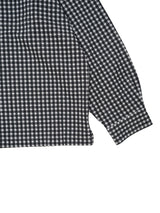 KANEMASA PHIL. 36G Wool Check Balise Shirt 36Gウールチェックバリスシャツ 通販 ブラックホワイト
