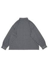 KANEMASA PHIL. 36G Wool Check Balise Shirt 36Gウールチェックバリスシャツ 通販 ブラックホワイト