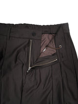 KANEMASA PHIL. 36G Wool Trousers 36Gウールトラウザーズ 通販 ブラウン