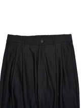 KANEMASA PHIL. 36G Wool Trousers 36Gウールトラウザーズ 通販 ブラック