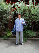 KANEMASA PHIL. 36G Wool Check Balise Shirt 36Gウールチェックバリスシャツ 通販 ブルーホワイト
着用イメージ