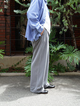 KANEMASA PHIL. 28G Cupro Easy Pants 28キュプライージーパンツ 通販 チャコール
着用イメージ