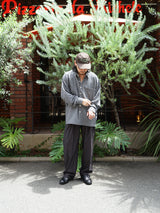KANEMASA PHIL. 36G Wool Check Balise Shirt 36Gウールチェックバリスシャツ 通販 ブラックホワイト
着用イメージ