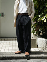KANEMASA PHIL. 36G Wool Trousers 36Gウールトラウザーズ 通販 ブラック
着用イメージ