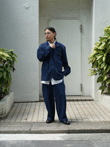 KANEMASA PHIL. 32G Denim Collarless Coveralls 32Gデニムカラーレスカバーオール 通販 バイオウォッシュ
着用イメージ
セットアップ