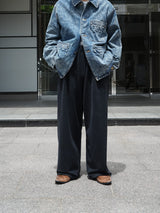 KANEMASA PHIL. 28G Cupro Easy Pants 28キュプライージーパンツ 通販 ブラック
着用イメージ