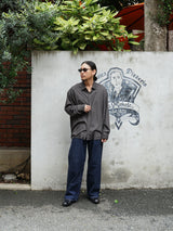 KANEMASA PHIL. "46G Artisan Shirt" 公式通販 着用イメージ