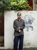 KANEMASA PHIL. "46G Artisan Shirt" 公式通販 着用イメージ