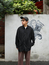 KANEMASA PHIL. "46G Artisan Shirt" 公式通販 着用イメージ