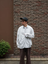 KANEMASA PHIL. 46G Artisan Shirt 着用イメージ