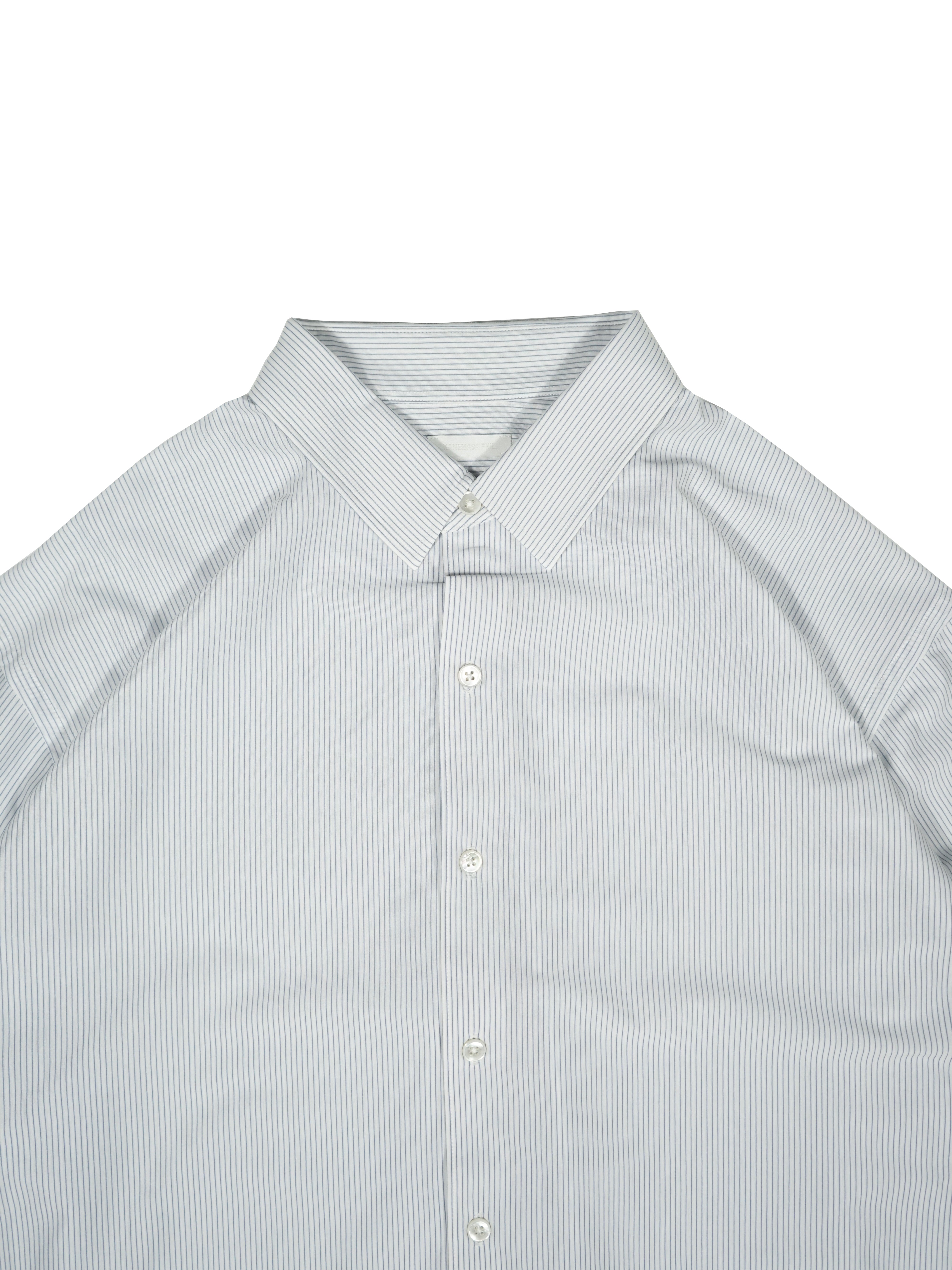KANEMASA PHIL. 46G Stripe Atmosphere Shirt | 46G Stripe Atmosphere