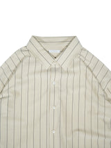 KANEMASA PHIL. 46G Stripe Atmosphere Shirt 46Gストライプアトモスフィアシャツ 通販 ベージュネイビー