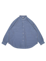 KANEMASA PHIL. 46G Stripe Atmosphere Shirt 46Gストライプアトモスフィアシャツ 通販 ネイビーホワイト