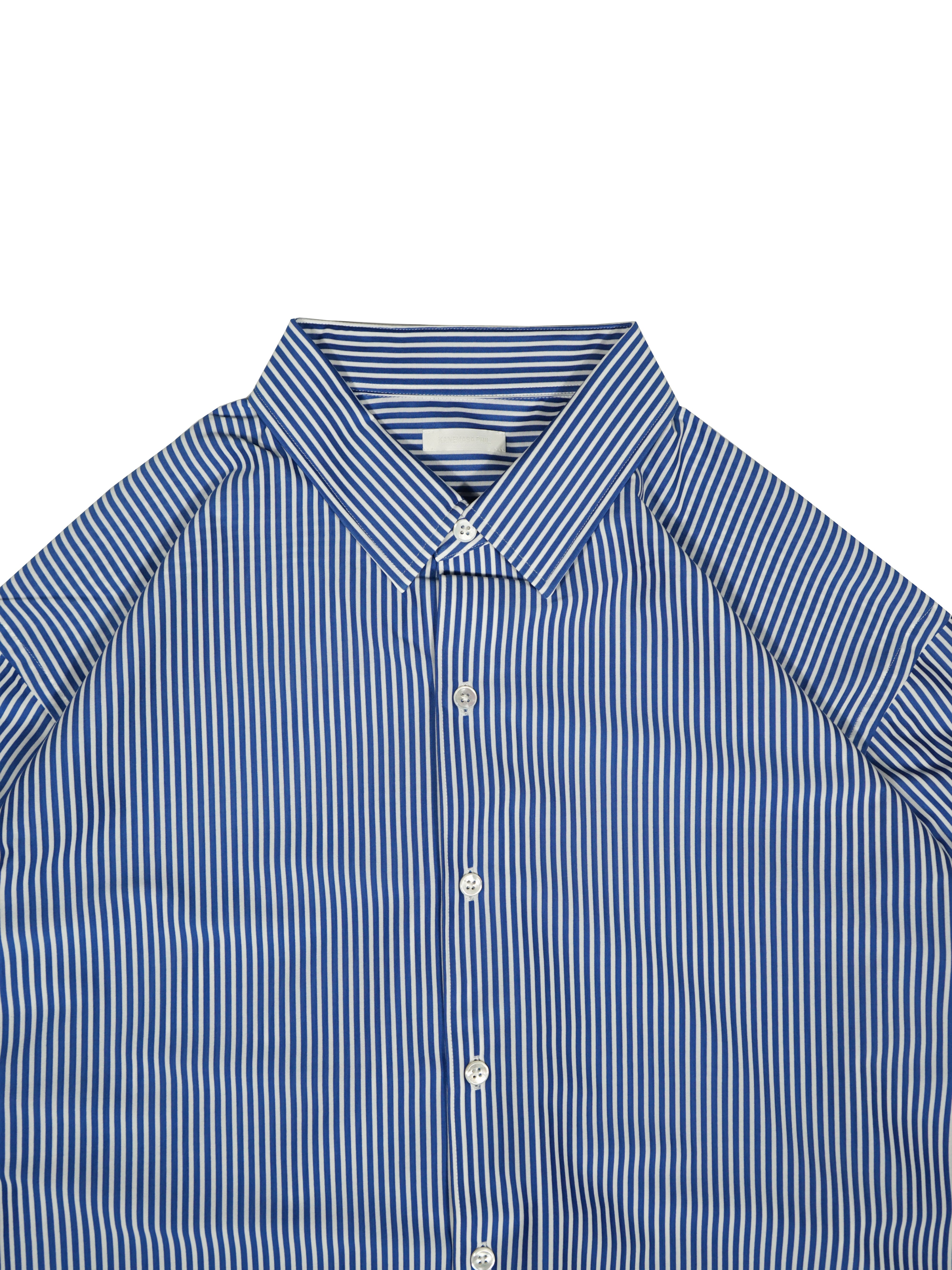 KANEMASA PHIL. 46G Stripe Atmosphere Shirt | 46G ストライプ