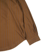 KANEMASA PHIL. 46G Stripe Atmosphere Shirt 46Gストライプアトモスフィアシャツ 通販 ブラウンブルー