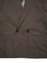 KANEMASA PHIL.(カネマサフィル) "46G Solaro Double Jacket"46Gソラーロダブルジャケット
BROWN  BEIGE 通販 
