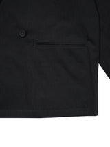KANEMASA PHIL.(カネマサフィル) "46G Solaro Double Jacket"46Gソラーロダブルジャケット
 BLACK BROWN  通販 