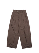KANEMASA PHIL.(カネマサフィル) "46G Solaro Trousers"46Gソラーロワイドトラウザー
BROWN BEIGE 通販 