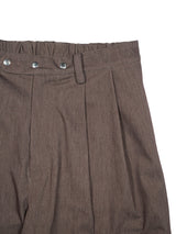 KANEMASA PHIL.(カネマサフィル) "46G Solaro Trousers"46Gソラーロワイドトラウザー
BROWN BEIGE 通販 