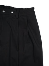 KANEMASA PHIL.(カネマサフィル) "46G Solaro Trousers"46Gソラーロワイドトラウザー
BLACK BROWN  通販 