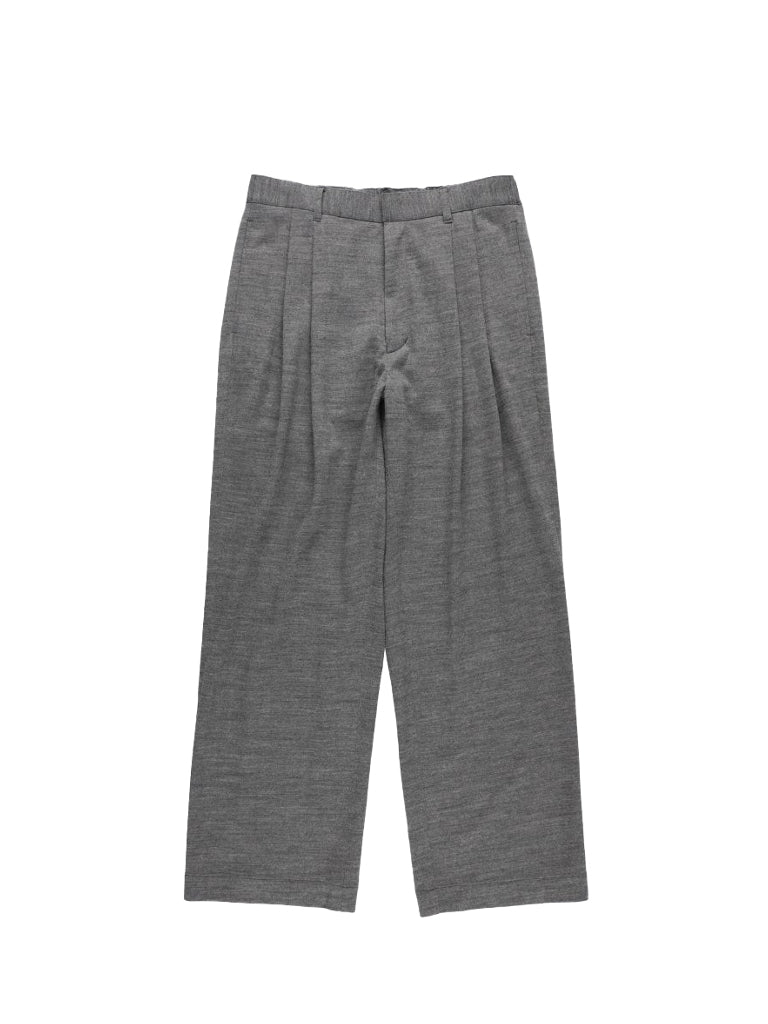 KANEMASA PHIL. "36G Wool Herringbone Trouser"