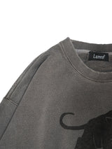 Lamrof Black Panther Sweatshirt ブラックパンサースェットシャツ 通販 ブラック
