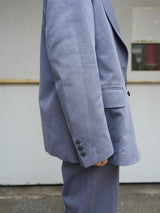 Lamrof Faded Jazzy Jacket フェードジャージージャケット 通販 ネイビー
着用イメージ