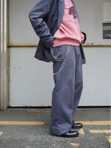 Lamrof Jazzy Flare Trouser ジャジーフレアトラウザー 通販 ネイビー
着用イメージ