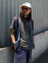 Lamrof 通販 Mr. MD Gerebo Tee ブラック カットソー 着用イメージ