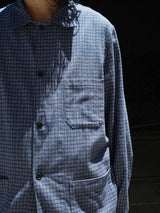 Lamrof Varsatile Pyjama Jacket ヴァーサタイルパジャマジャケット 通販 ブルーチェック