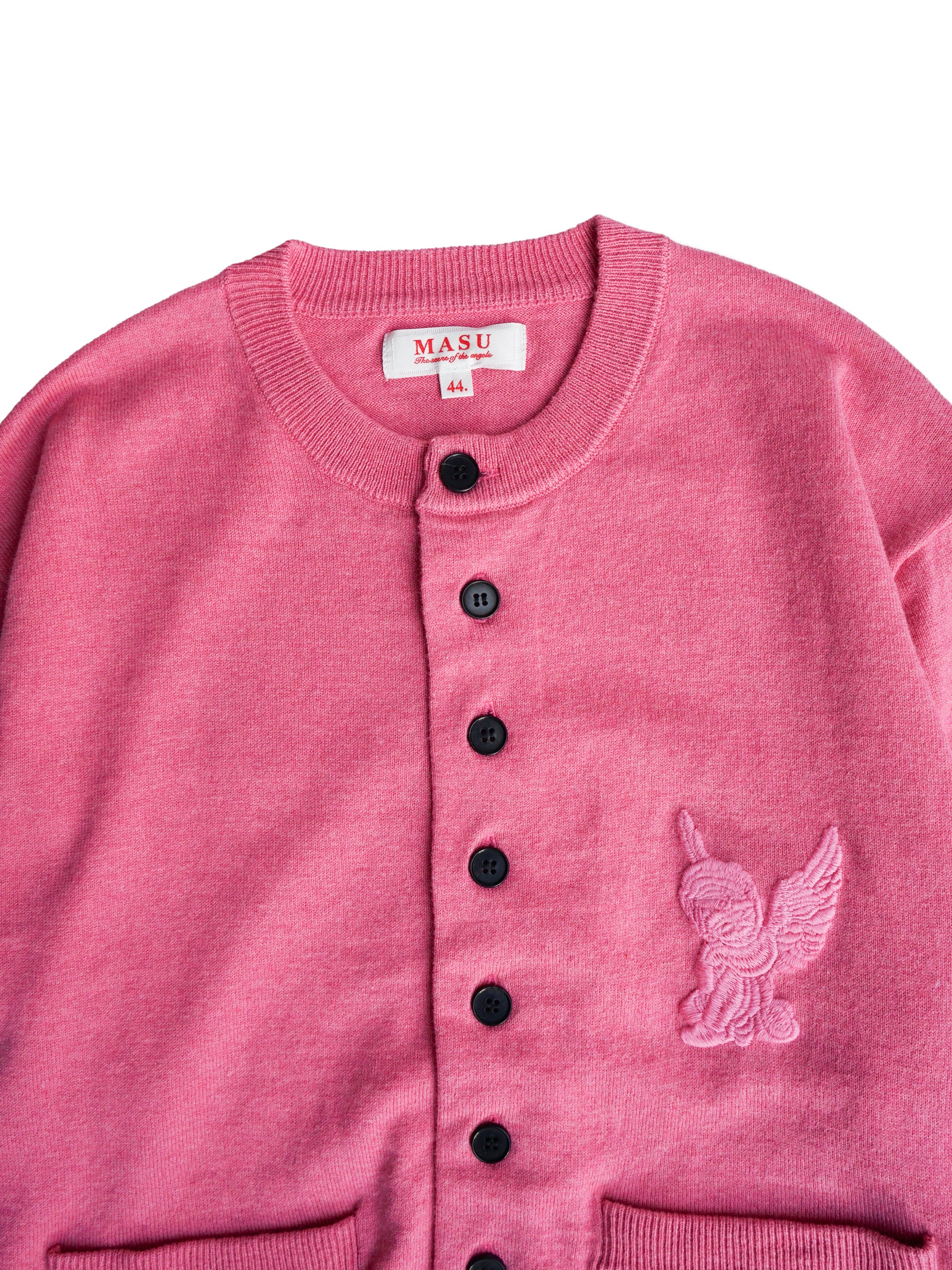 トップス MASU 25AW 10 BUTTONS CARDIGAN - PINK MASU 25AW 10 BUTTONS CARDIGAN - PINK