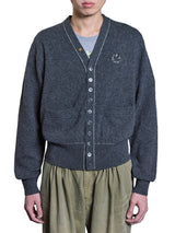 MASU MB 10 BUTTON CARDIGAN MB10ボタンカーディガン 通販 チャコール